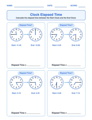 Clock Elapsed Time