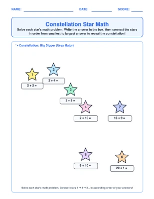 Constellation Star Math