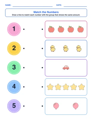 Match the Numbers