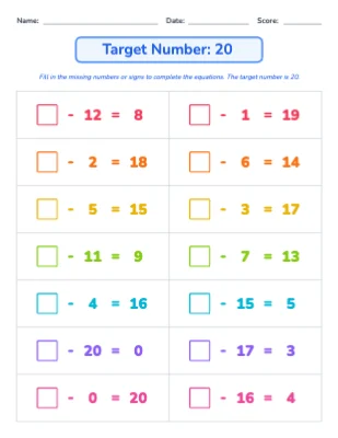 Target Number Bonds