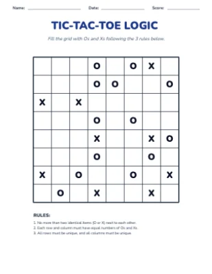 Tic-Tac-Toe Logic