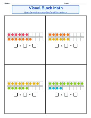 Visual Block Math