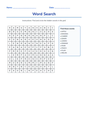 Word Search